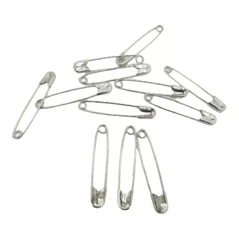 Komerco 180 Seguros Para Ropa Broche Seguridad Bisutería 3 Tamaños