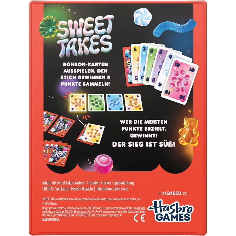 Sweet Takes Kartenspiel - Deutsche Fassung