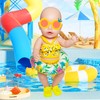 WanderGo 4 Teilig Badeanzug Puppen Set Puppenkleidung Sommer Schwimmset für
