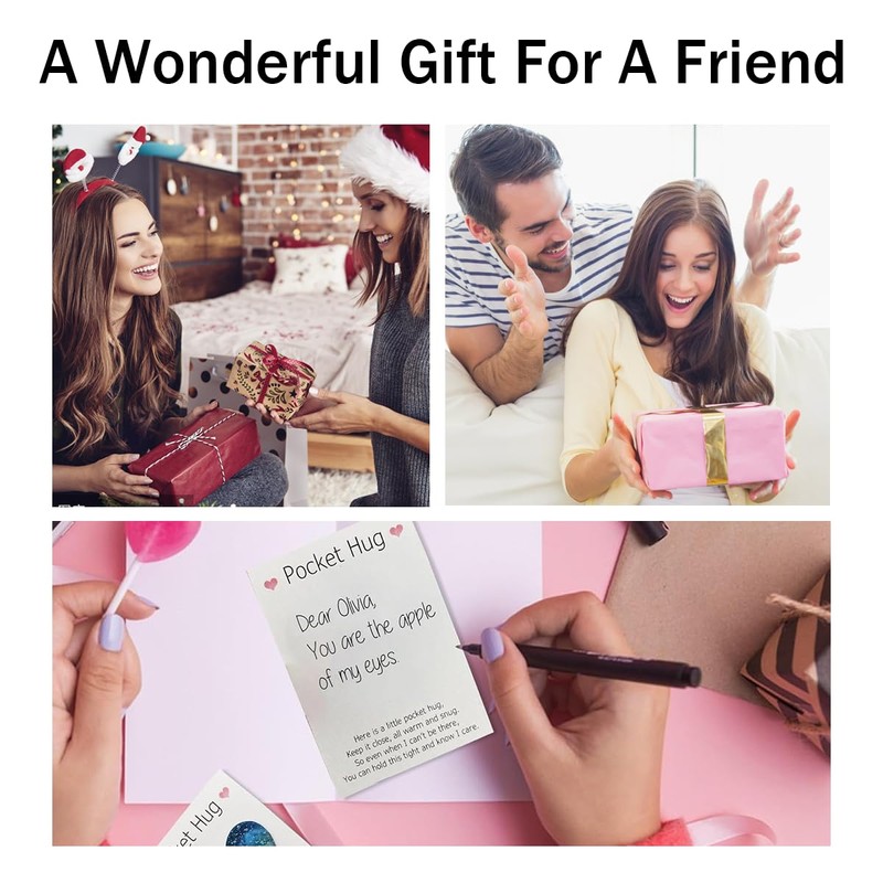 Pocket Hugs Heart, Thinking of You Gifts, Keepsake Gifts for