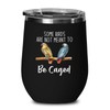 Bird Lover Black Edition Wine Tumbler 12oz - Birds to