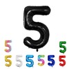 Birthday Number Balloons XXL Giant Foil Balloons 40 Inch -
