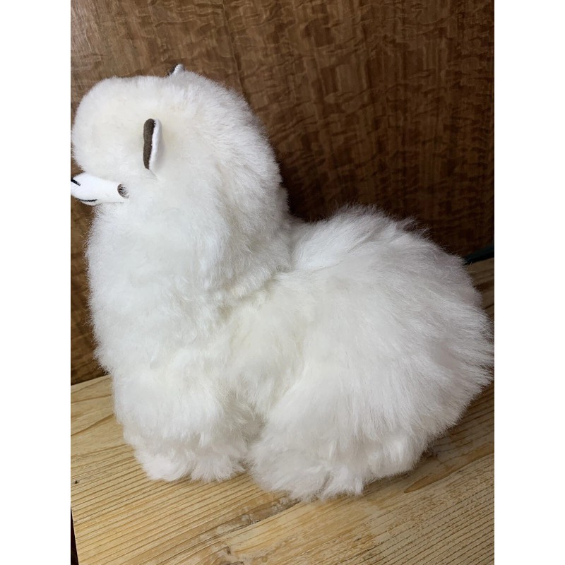 Collectible original Hand Made Real Wool Alpaca / Llama Figurine