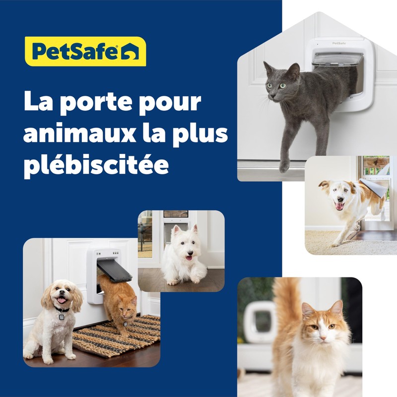 PetSafe Microchip Cat Door, Exterior or Interior Pet Door -