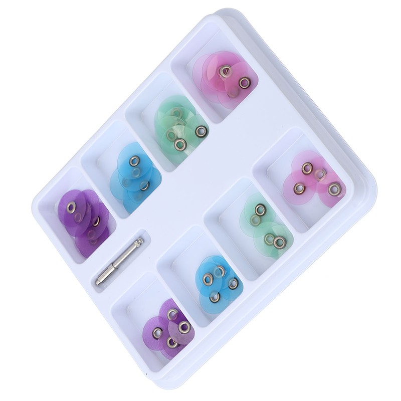 40pcs Dental Polishing Discs Teeth Whitening Resin Oral Teeth Finishing