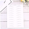 Baluue 2sheets Eyebrow Stickers for Women of Hair-like Simulation Eyebrows