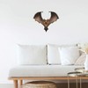 Extra Large 460mm 'Flying Bat' Permanent Sticker Decal for Cars/Windows/Bins/Walls