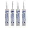 Kason 3700 Series Rubbaseal Silicone Sealant, Pack of 4, Aluminum