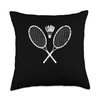 Badminton Racket Shuttlecock | Badminton Player Throw Pillow