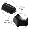 Gadpiparty 4pcs Wheel Stop Pad Nonslip Furniture Wheel Stoppers for