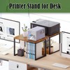MARTY Desktop Printer Stand 2 Pack Printer Stand with Storage
