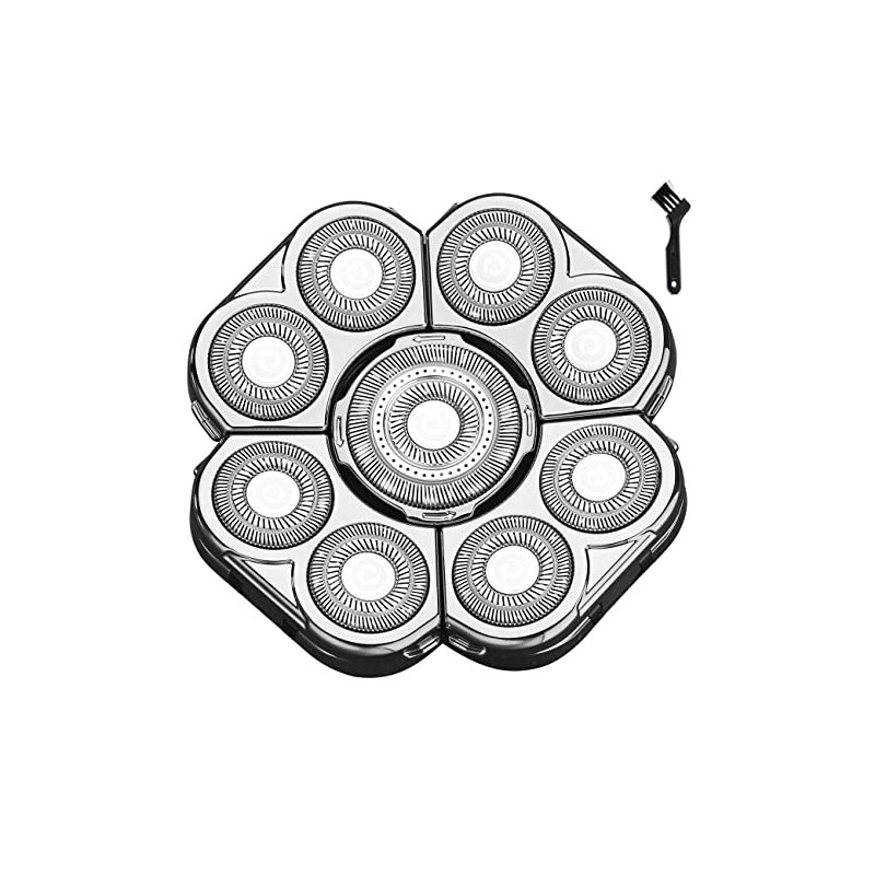 "Cabezal de afeitadora eléctrica de 9 cuchillas para hombre, cabezales