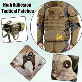 2 PCS Embroidered Patch Colorful Funny Goose Patch Cute Velcro Morale Patch Personality Silly Goose Patch for Backpack Jackets Jeans Hats Dog Harnesses DIY Applique Accessories