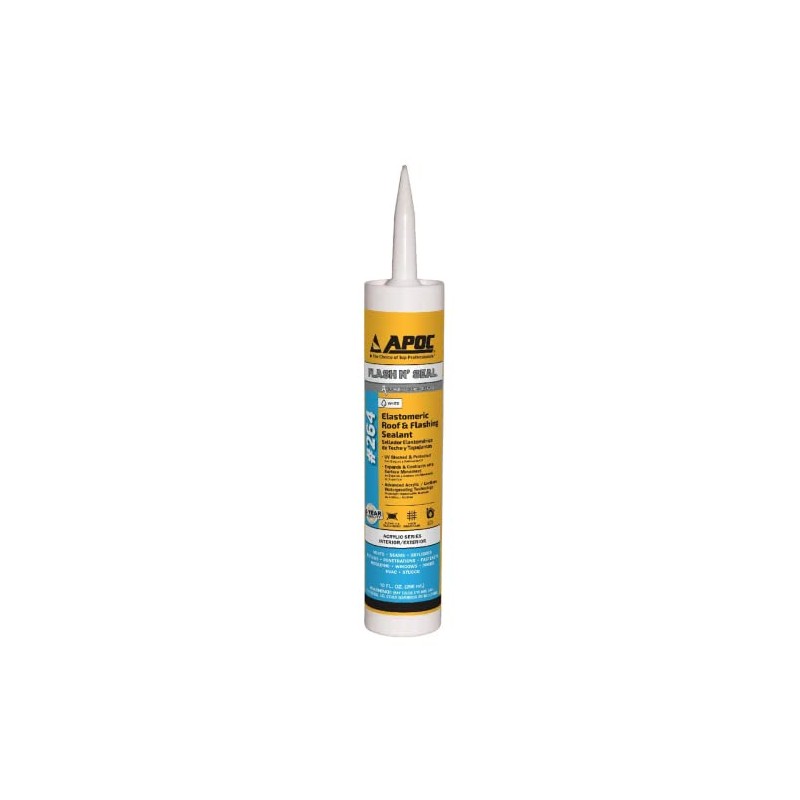 APOC 264 Flash N' Seal White Elastomeric Roof & Flashing