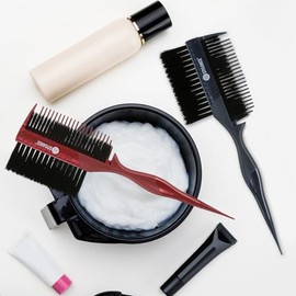 Juego de 3 peines profesionales para teñir el cabello, aplicador de coloración de cabello de doble cara para estilistas de peluquería, cepillo de tint