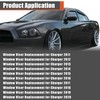 labwork Window Visors Shade Sun Rain Guards Cover Wind Vent