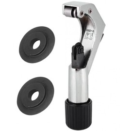 Pipe Cutter Bike Front Fork Handlebar Tube Cutter 6-42mm (1/4 to 1-5/8 Inch) Bicycle Steerer Cutting Tool with 2 Spare Disc Wheels