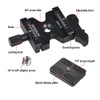 Andoer Quick Release Clamp and Quick Release Plate for Arca