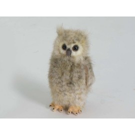 Baby Screech Owl Plush Soft Toy by Hansa .5806. 12cm