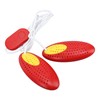 Shoe Dryer Red with Timer Ceramic Heater Deodorizing Function Fast