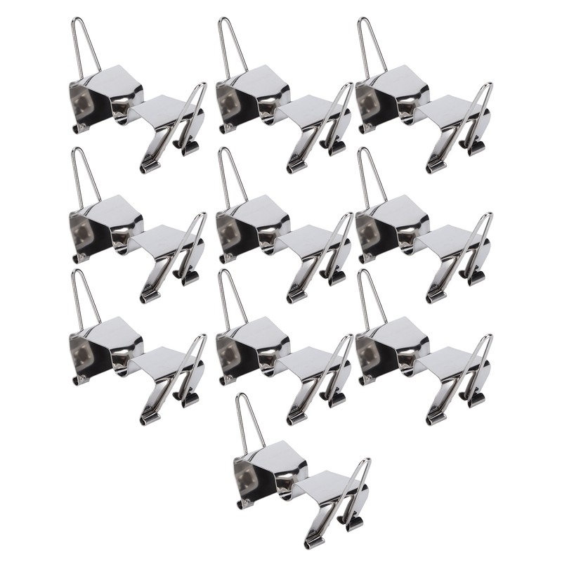 10pcs Metal Clip Stainless Steel Separation Clips Portable Stable Art