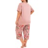 MUKVIK Plus Size Pajamas for Women Set, Womens Plus Size