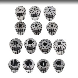 New ER32 Super Precision 14 PCS 1/16"-3/4" ER-32 Collets Set With 3/8 7/16 1/2