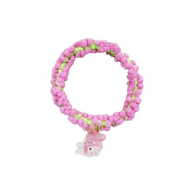 INOUE Flower Crown Hair Elastics, Set of 2 (My Melody)