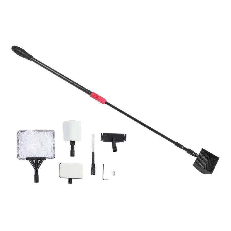 6 in 1 Aquarium Cleaning Kit Multifunction Replaceable Durable Fish