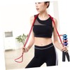 Parliky Adjustable Weighted Jump Rope Red Diameter Exercise Equipment for