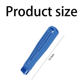 110 Punch Down Tool with 110 Blade,Multi Purpose 2-Pair 4-Port Wire Cutter,Ethernet Jack Tool for Cat8/Cat7/Cat6A/Cat6/Cat5e/Cat5, Network/Phone Modules, 110 Blocks & Patch Panels(Blue)