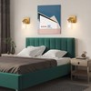Loiogohot LED Bulbs Battery Operated Wall Sconce,Safety Low Voltage DC