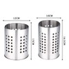 2 PCS Kitchen Utensil Organizer, Kitchen Stainless Steel Cooking Utensil