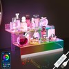12” Acrylic Display Organizer with LED Light - 2 Tier