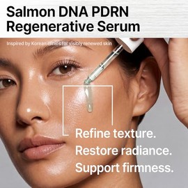 Suero PDRN con ADN de salmón — Refuerzo de piel regenerativo coreano | DERBIOME® PDRN 5% + Matrixyl® 3000 + exosomas para renovación visible, reafirma