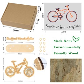 Fahrrad Geldgeschenk, Originelles Geschenk für Radfahrer, Freunde und Familie, Spardose Fahrrad, Deko Fahrrad, Fahrrad Geschenk, Playmobil Fahrrad, Fahrrad Deko Klein