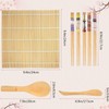 ZFYQ Sushi Set, 9 Pieces, Sushi Maker Contains 2 Rolling