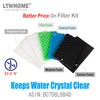 LTWHOME Fish Pond Foam Filter Sponge Set 17" X 11"