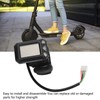 36V 6 Pins Electric Scooter Thumb Throttle Display Integrated Hall