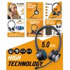eartec office Bluetooth Wireless Headset with Microphone for Laptop, PC