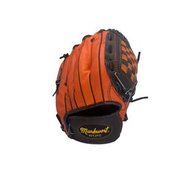 Markwort Youth Baseball Glove 11" Right Hand Throw, Orange, Black