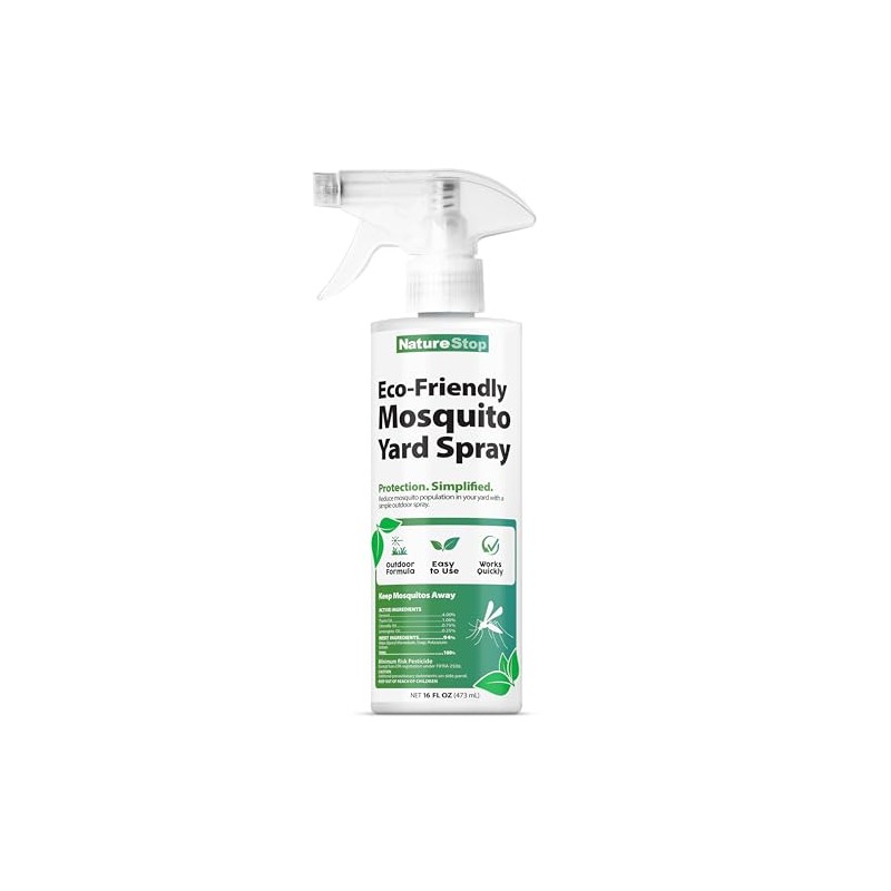 Eco-Friendly Mosquito Yard Spray – Helps Deter Mosquitoes from Yards,
