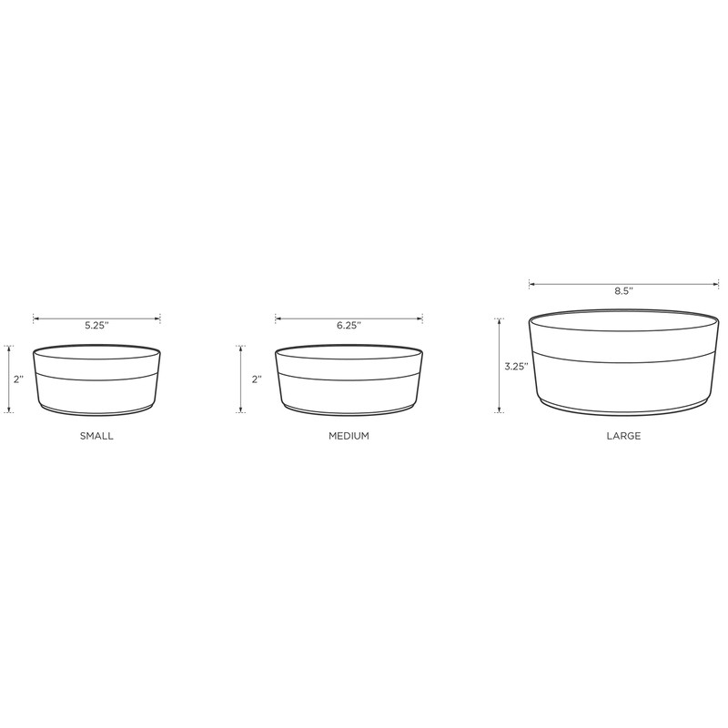 MANOR WHITE LRG 8.5" BOWL, 8 CUP