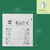 Moonygreen Compostable Food Storage Bags, Large Gallon Resealable Freezer Bags,