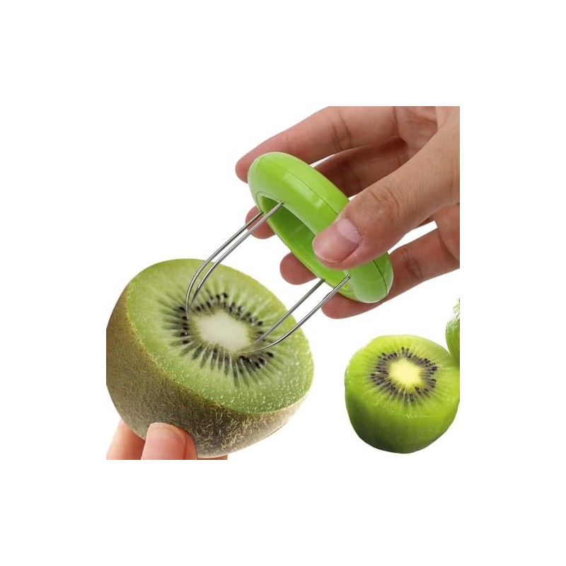 Rosojodg Green Kitchen Peeler Digging Core Twister Slicer Kitchen Tools