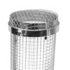 BBQ Net Tube Rolling Grilling Basket Stainless Steel Wire Mesh