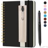DWIYITTN A5 Spiral Notebook and Pen Set, 160 Lined Pages