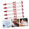Operitacx 5Pcs Vernier Caliper Ballpoint Pens Multifunctional Ruler Pens for