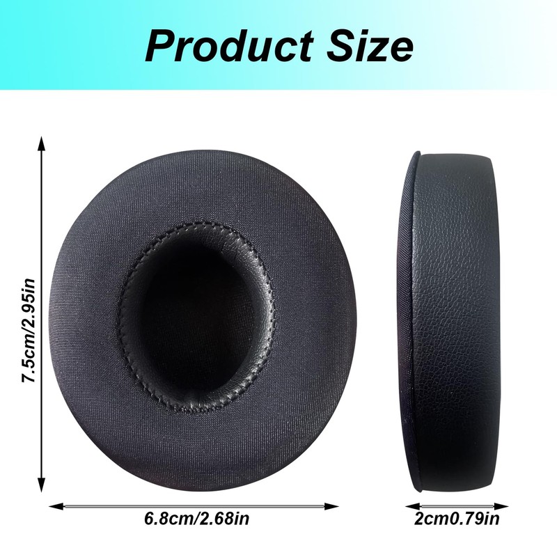Replacement Ear Pads for Beats Solo 2 & Solo 3