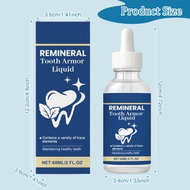 2Pcs Dental Care Drops, Tooth Enamel Repair, Relieves Tooth Sensitivity, Prevents Cavities, Freshens Breath, and Removes Stains